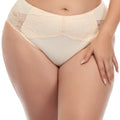 Ava & Audrey Florence Lace & Micro Full Brief - Beige