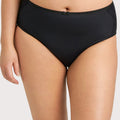 Ava & Audrey Jacqueline Smoothing Full Brief with Lace - Black