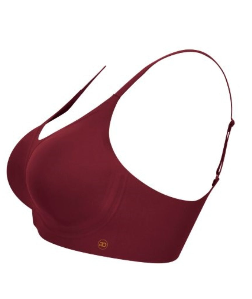 Amoena Wave Pure Non-Wired Bra - Ruby