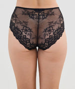Bendon All Lacey Full Brief - Black Knickers 