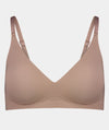 Bendon Comfit Collection Soft Cup Wire-free Plunge Bra - Mocha Bras