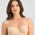 Bendon Sculptress Strapless Bra - Latte