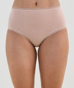 Bendon Stretch Cotton Full Brief - Latte Knickers 