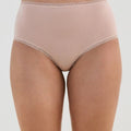 Bendon Stretch Cotton Full Brief - Latte