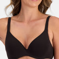 Berlei Barely There Breathe Cotton T-Shirt Bra - Black