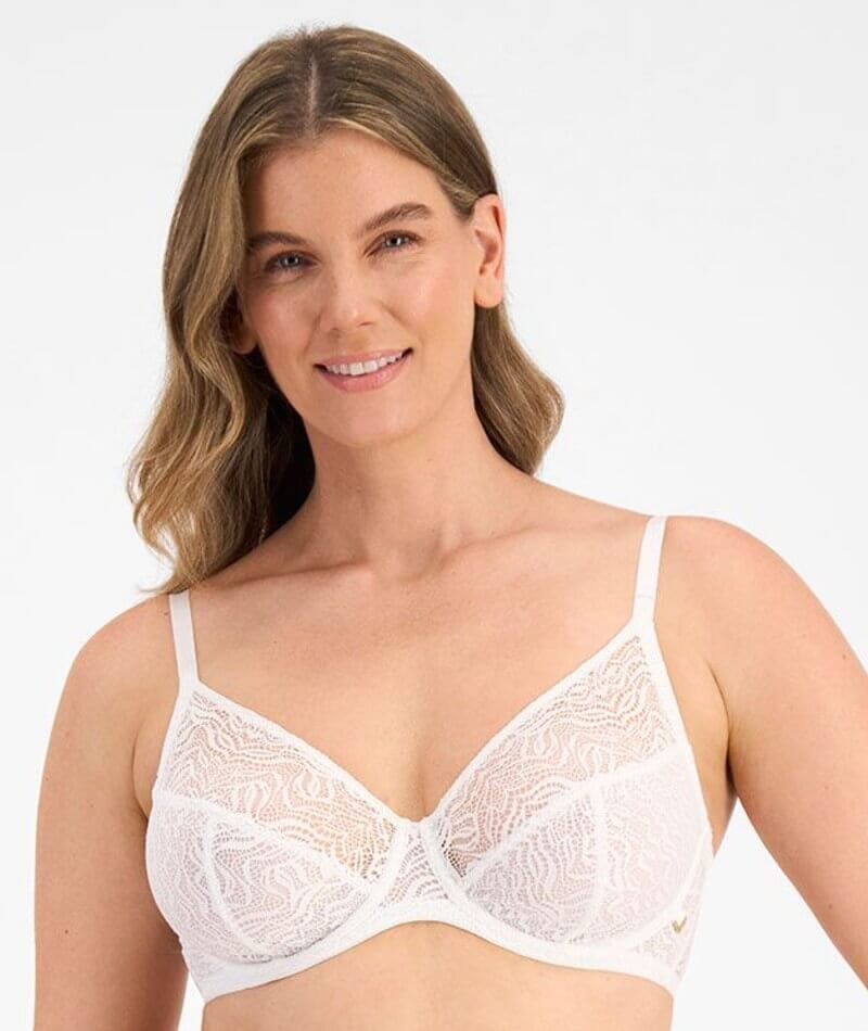 Berlei Because Lightweight Bra - White Bras 