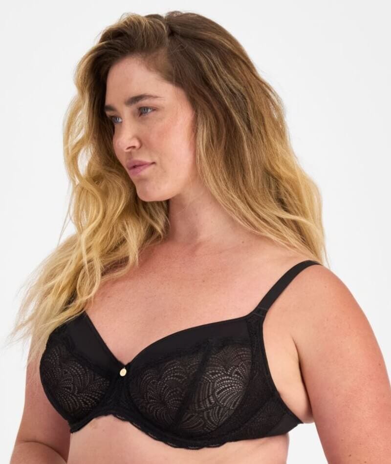 Berlei Lift & Shape Minimiser Bra - Black Bras 