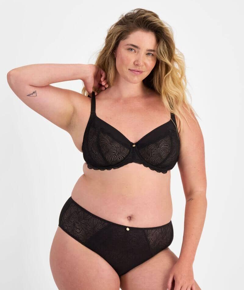 Berlei Lift & Shape Minimiser Bra - Black Bras 