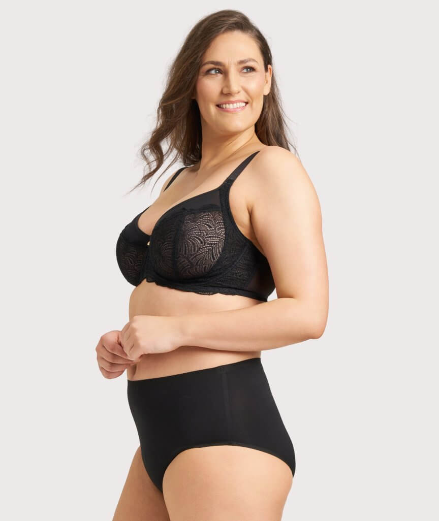 Berlei Lift & Shape Minimiser Bra - Black