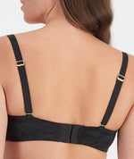 Berlei Lift & Shape Wire-Free Bra - Contemporary Black Floral Bras 