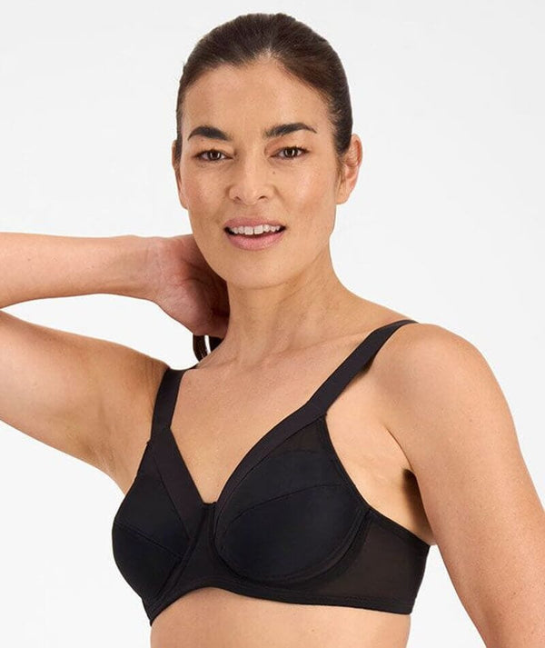 Soutien-gorge De Sport Berlei High Performance – Noir – Armatures – Non Rembourré – Neuf