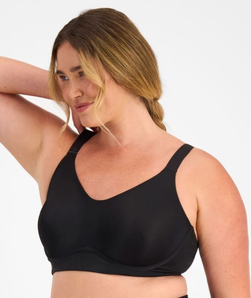 Berlei Smooth Power Underwire Sports Bra - Black Bras 