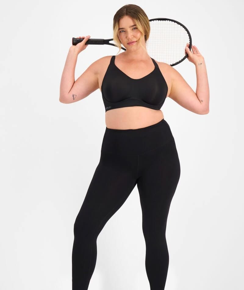 Berlei Smooth Power Underwire Sports Bra - Black Bras 