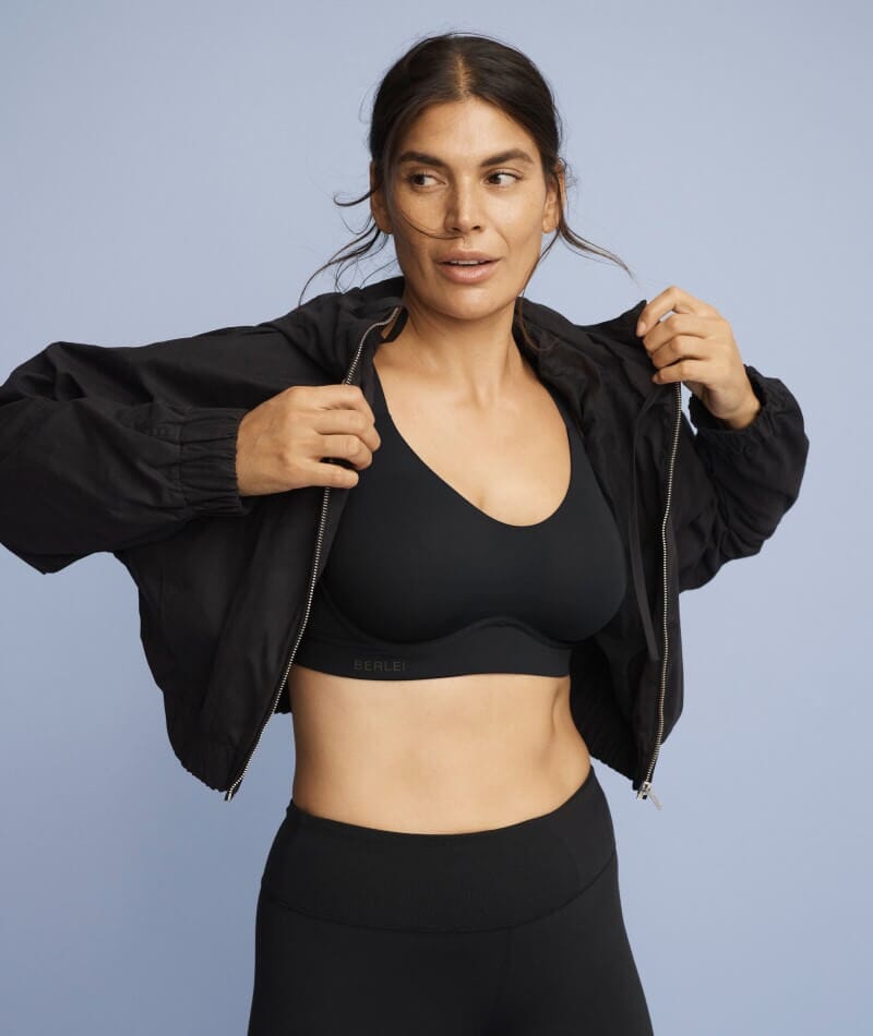 Berlei Smooth Power Underwire Sports Bra - Black Bras 