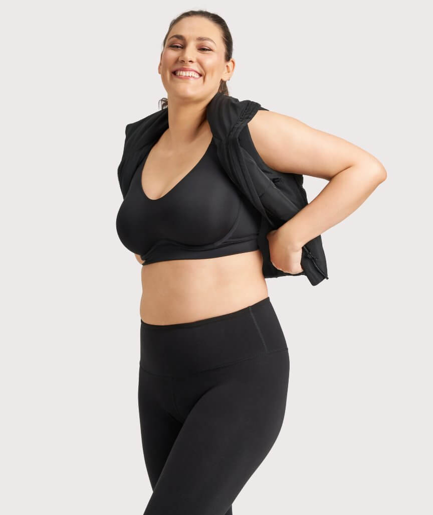 Berlei Smooth Power Underwire Sports Bra - Black