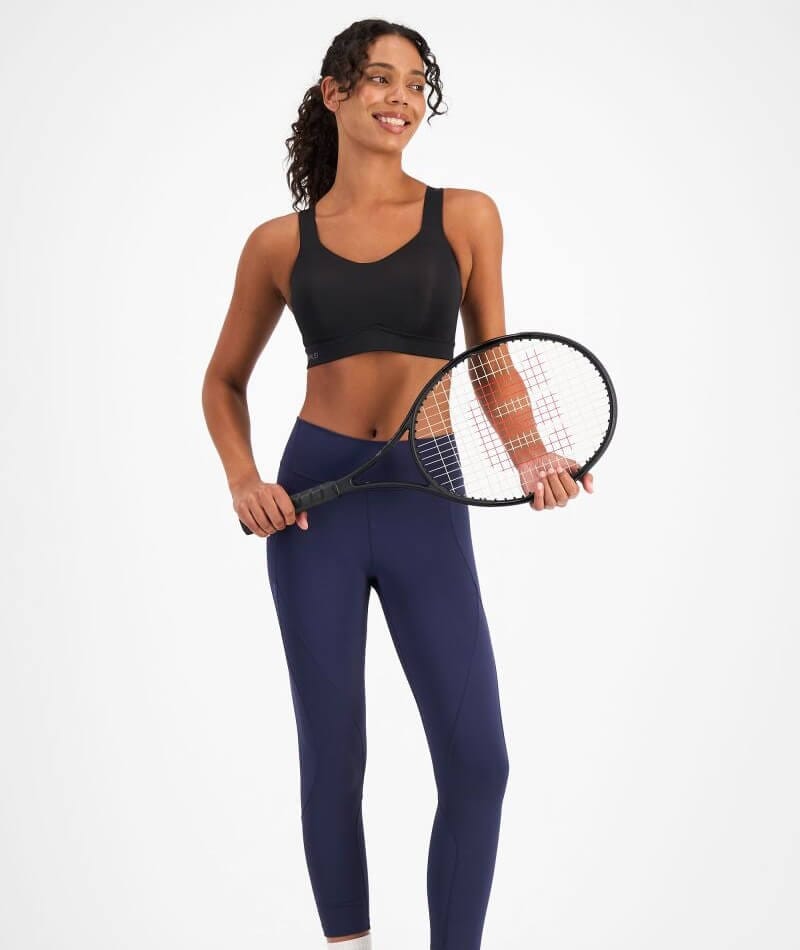Berlei Smooth Power Wire-free Sports Bra - Black Bras 
