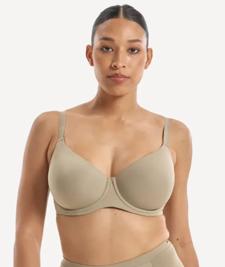 Nala Padded Flexiwire Bra - Porcini Mushroom