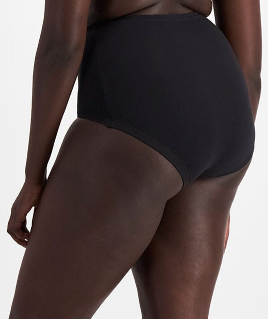 Bonds Cottontails Full Brief With Lycra 3 Pack - Black