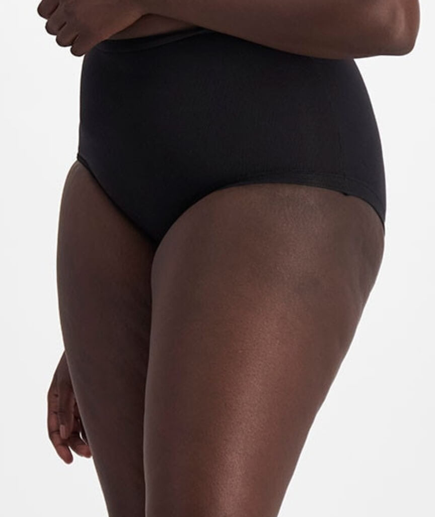 Bonds Cottontails Full Brief With Lycra 2 Pack - Black