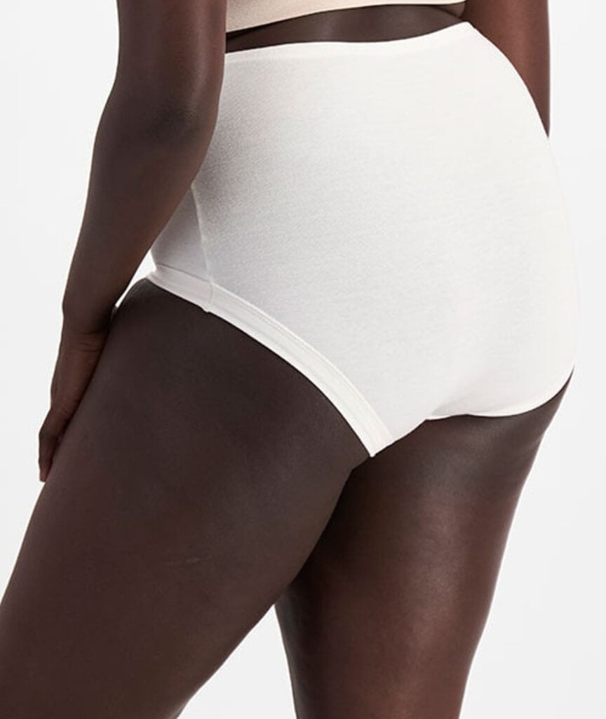 Bonds Cottontails Full Brief With Lycra 3 Pack - White
