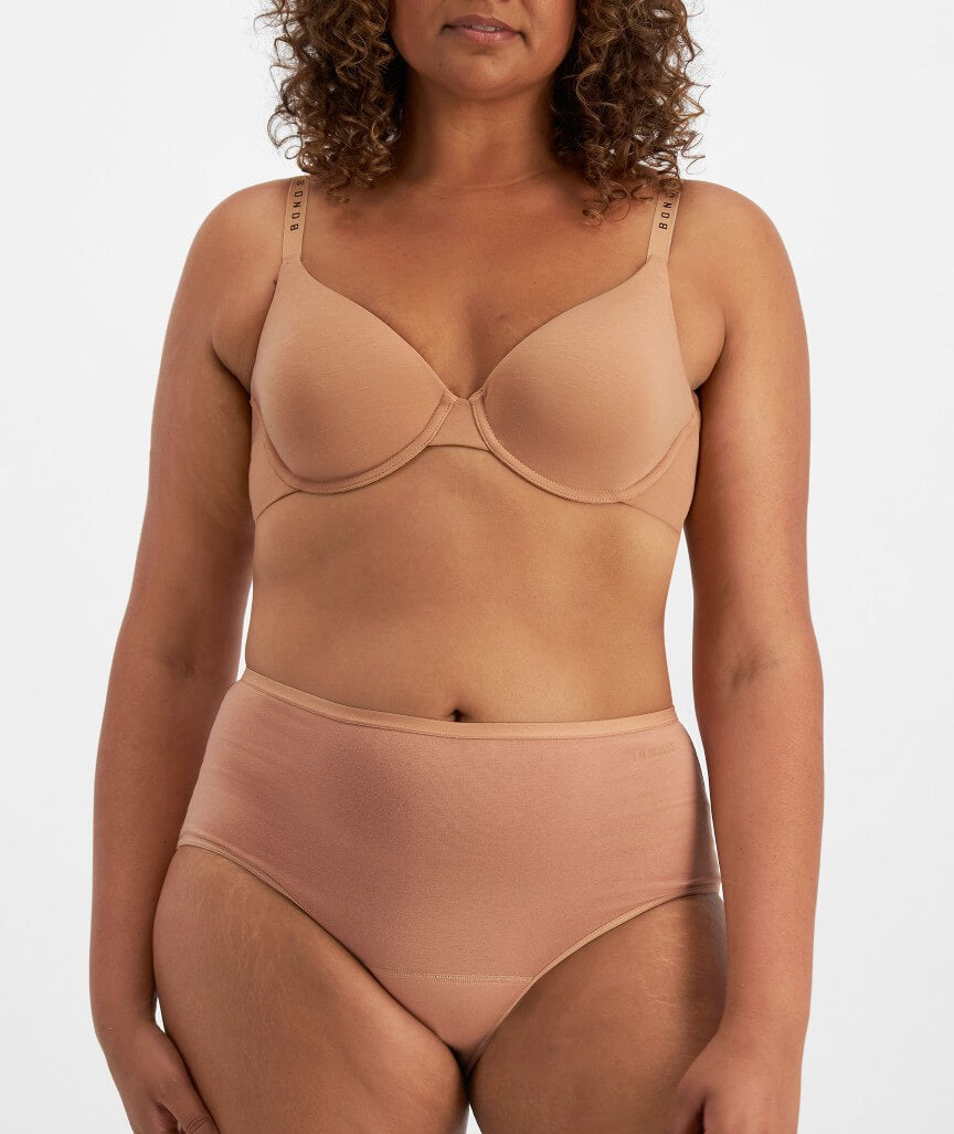 Bonds Damn Dry Full Brief - Blush Latte