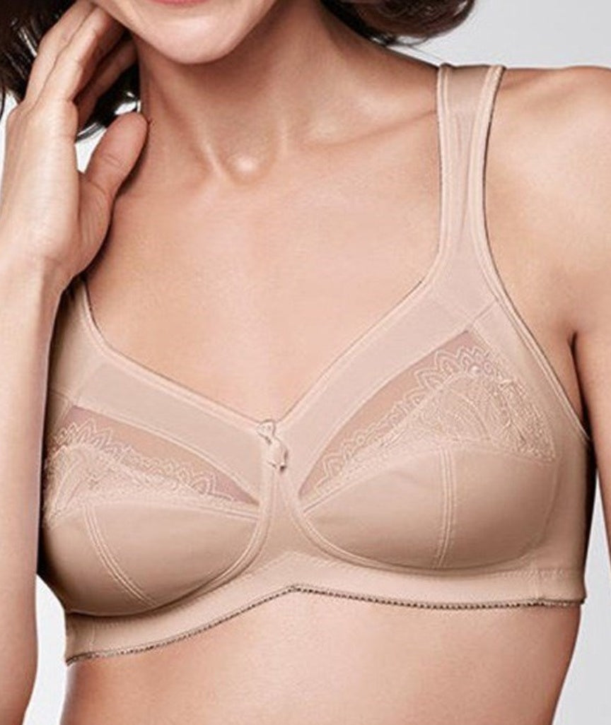 Amoena Isadora Wire-Free Bra - Sand