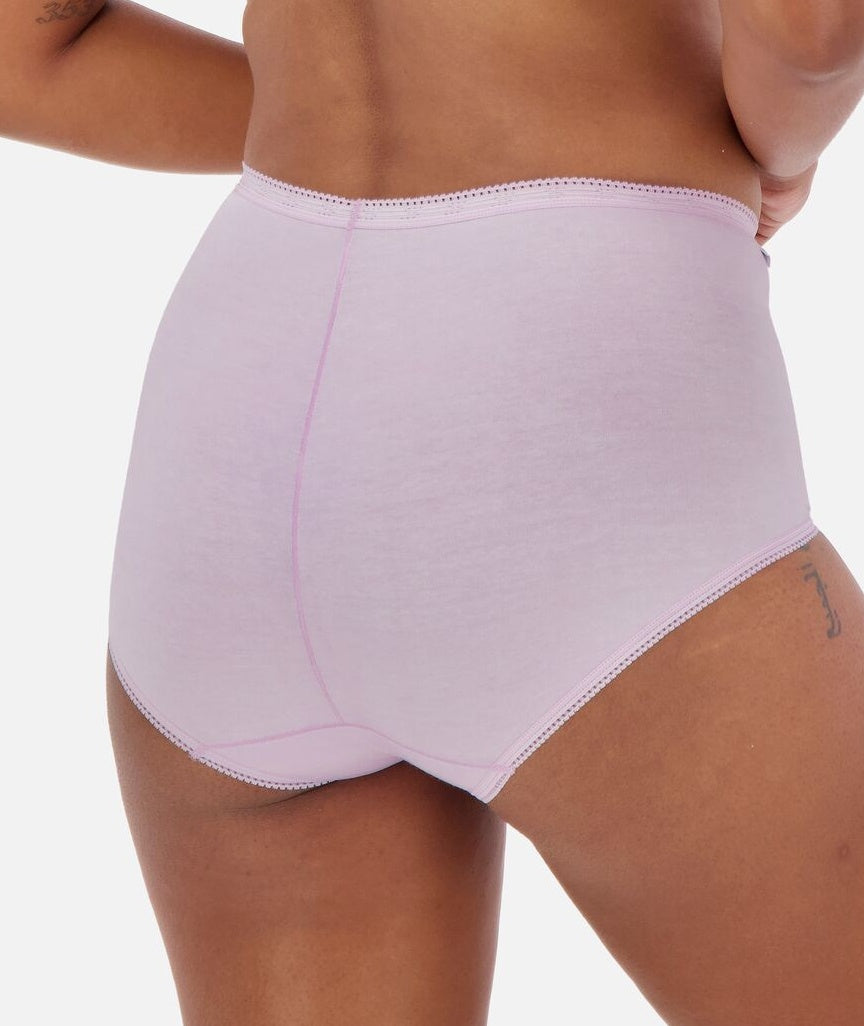 Sloggi Maxi Brief 2 Pack - Pink/Navy