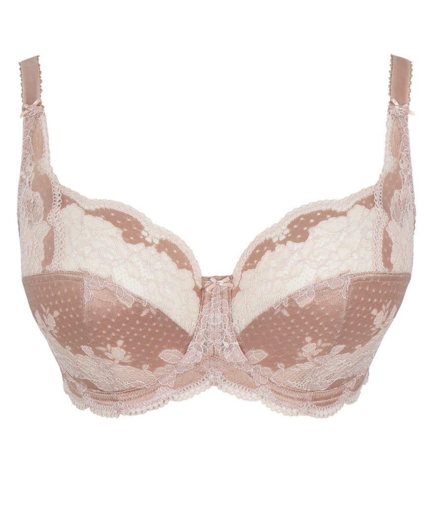 Panache Clara Full Cup Underwired Bra - Honey