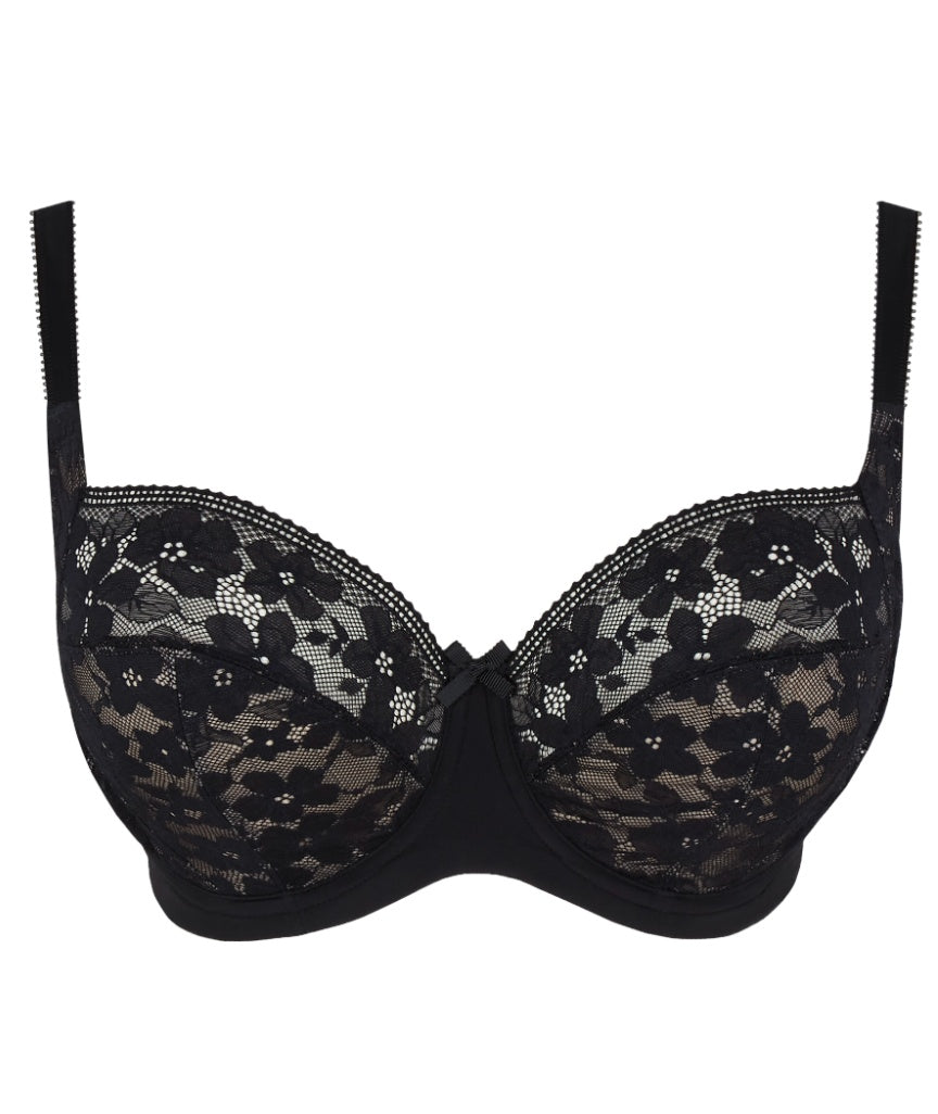 Panache Celeste Underwired Balcony Bra - Black