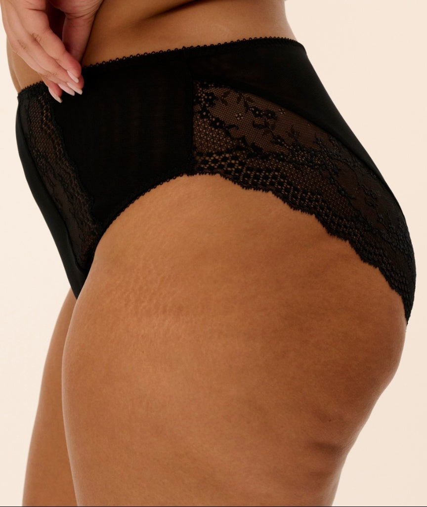 Elomi Lucie High Leg Brief - Jet