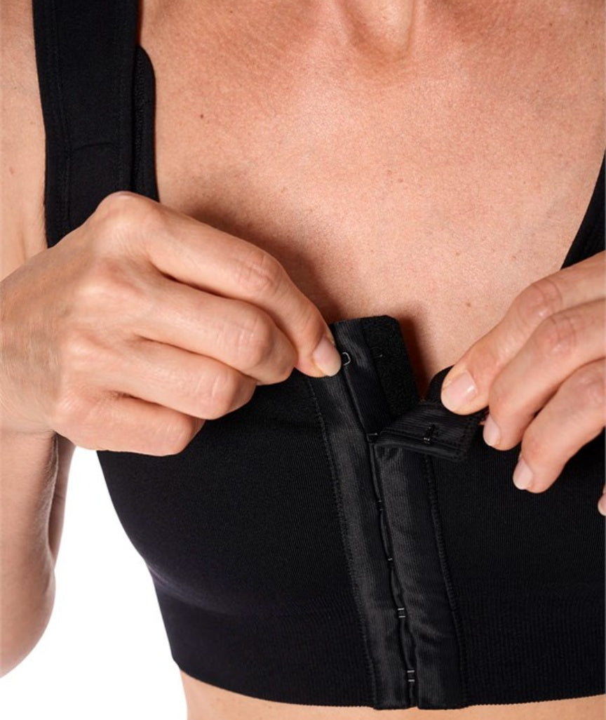 Amoena Sina Post Surgery Bra - Black