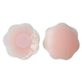 Curvy Flower Silicone Nipple Covers - Skin