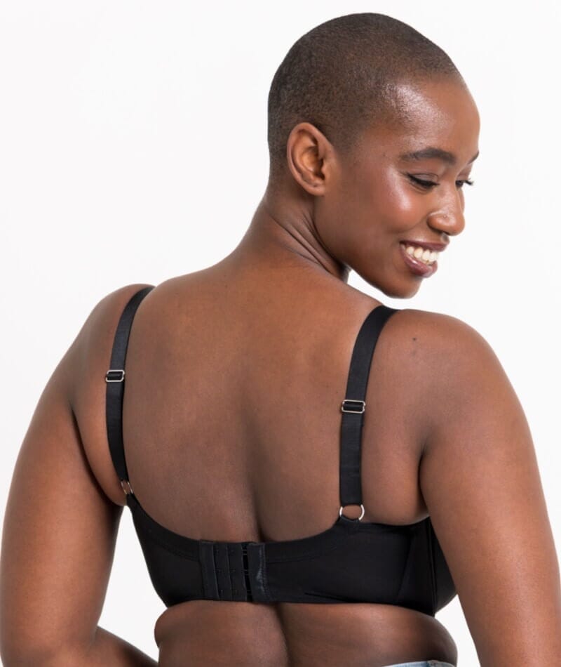 Curvy Kate Boost Me Up Padded Balcony Bra - Black Bras 
