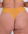 Curvy Kate Centre Stage Deep Thong - Turmeric Yellow Knickers