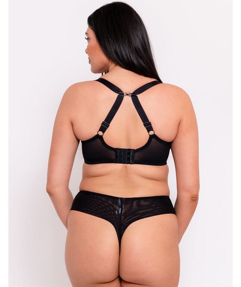 Curvy Kate Centre Stage Full Plunge Bra - Black Bras 
