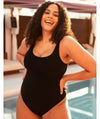 Curvy Kate Deep Dive Swimsuit - Black Swim