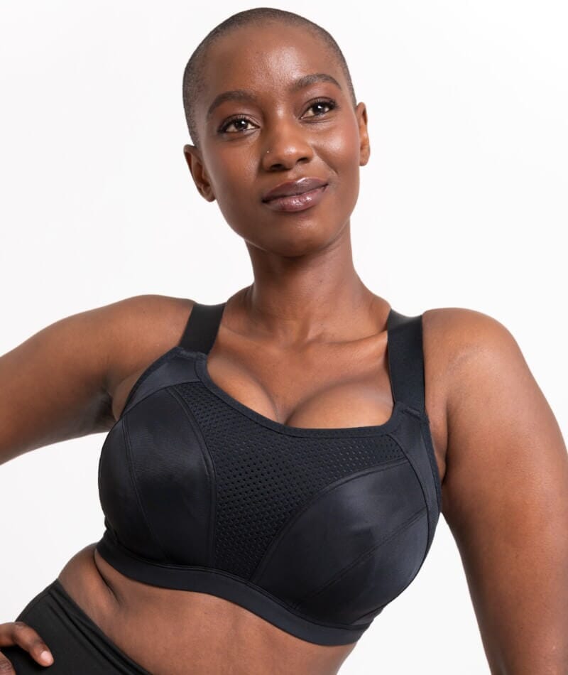 Curvy Kate Everymove Flexi-Wired Sports Bra Black Curvy
