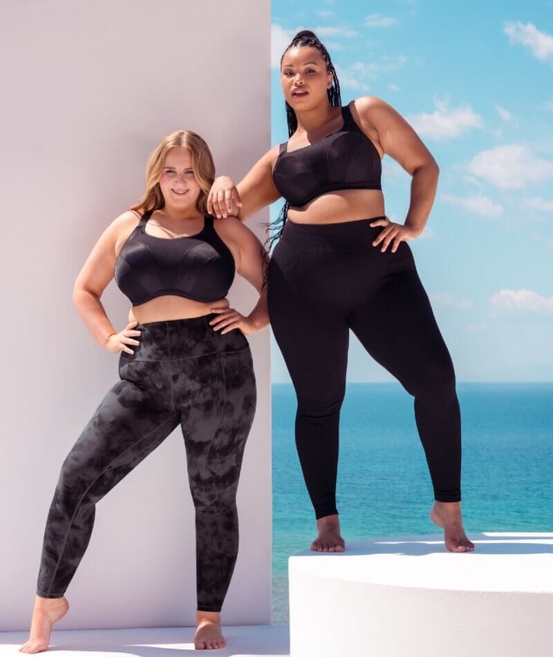 Curvy Kate Everymove Flexi-Wired Sports Bra - Black Bras 