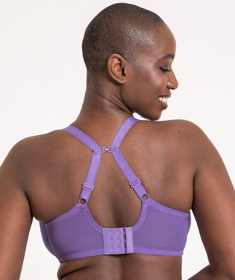 Curvy Kate Flare Full Plunge Side Support Multiway Bra - Amethyst Purple Bras 