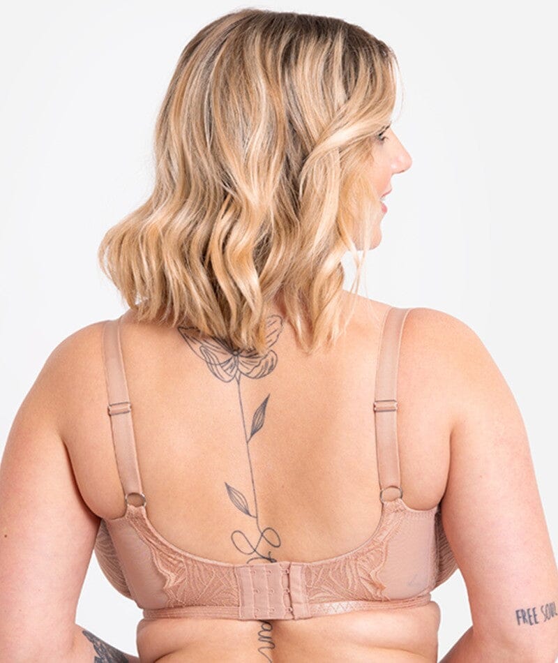 Curvy Kate Lace Daze Balcony Bra - Latte Bras 