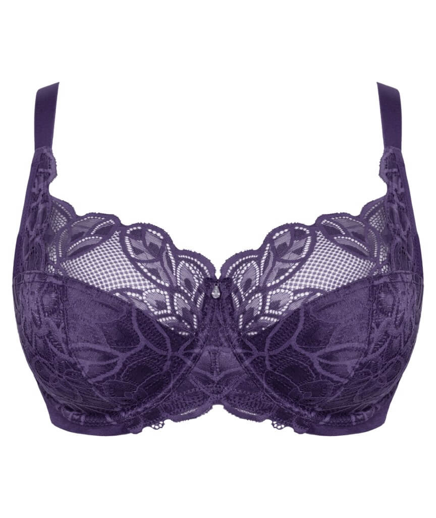 Curvy Kate Lovelace Full Cup Side Support Bra - Deep Purple