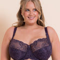 Curvy Kate Lovelace Full Cup Side Support Bra - Deep Purple