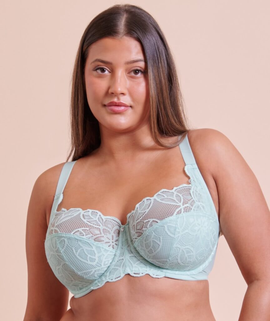 Curvy Kate Lovelace Full Cup Side Support Bra  - Pale Mint