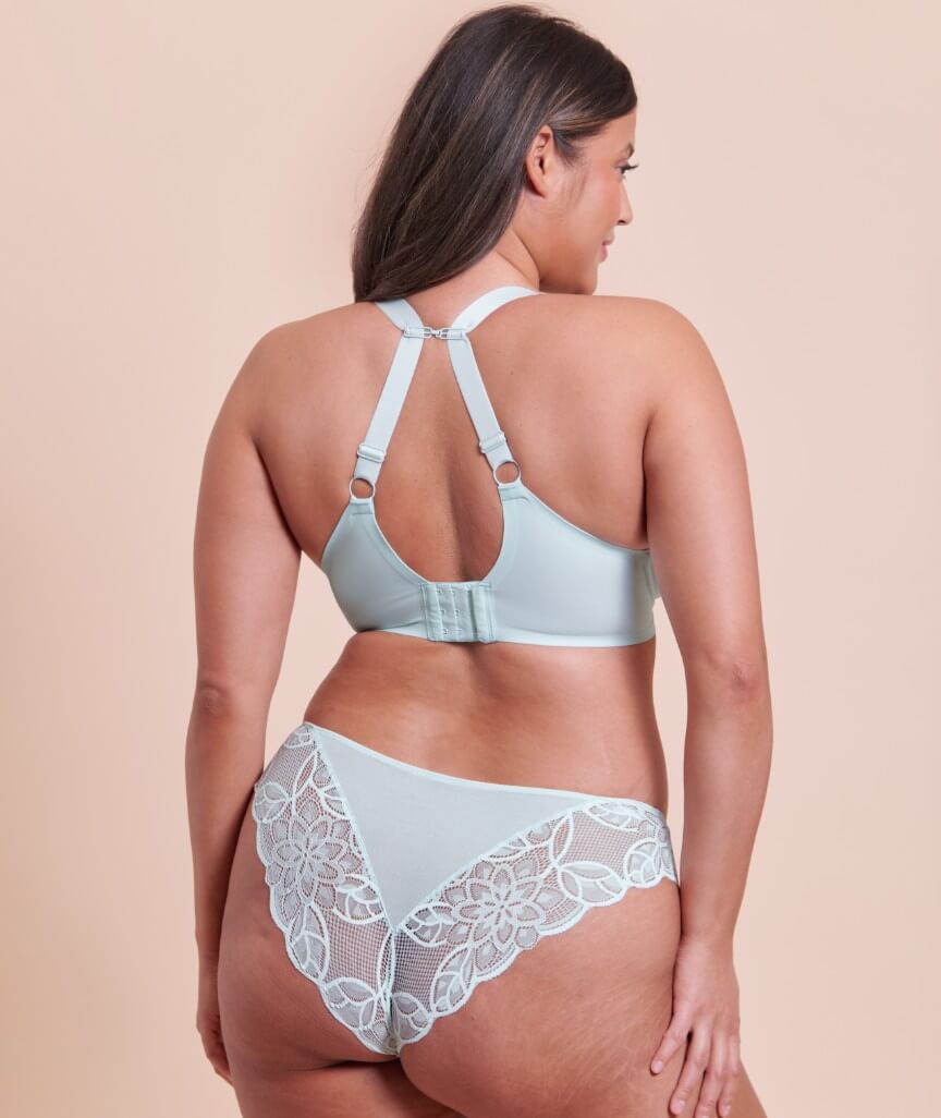 Curvy Kate Smoothie Spacer Moulded T-Shirt Plunge Bra - Pale Mint