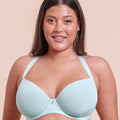Curvy Kate Smoothie Spacer Moulded T-Shirt Plunge Bra - Pale Mint