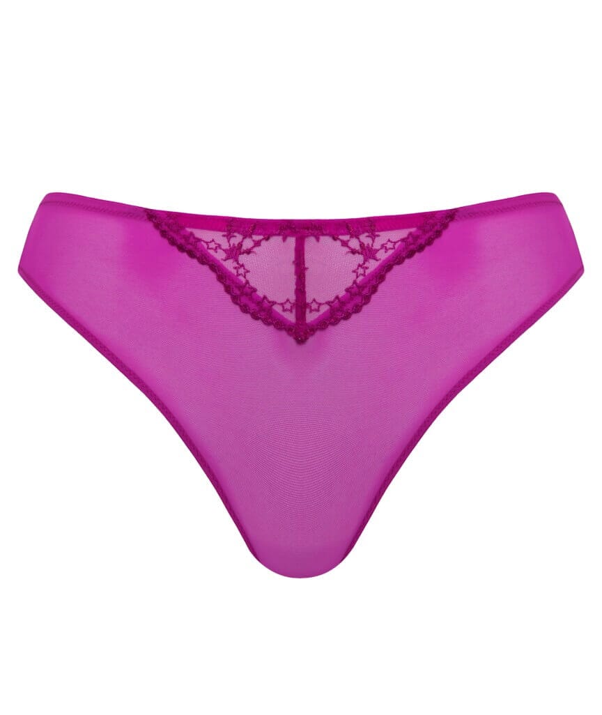 Curvy Kate Stardust Brazilian Brief - Vivid Violet Knickers 