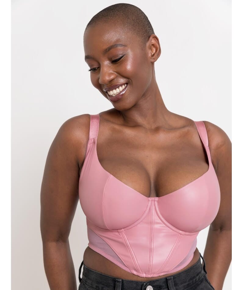 Curvy Kate Storm Longline Balcony Bra - Dusky Rose Bras 