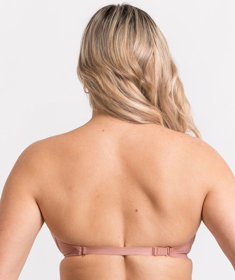 Curvy Kate Superhero Multiway Padded Plunge Bra - Latte Bras 