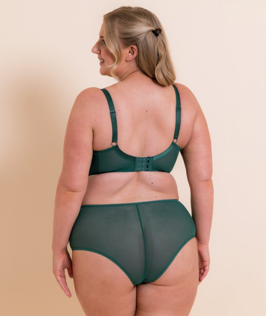 Curvy Kate Victory Balcony Bra  - Forest Green