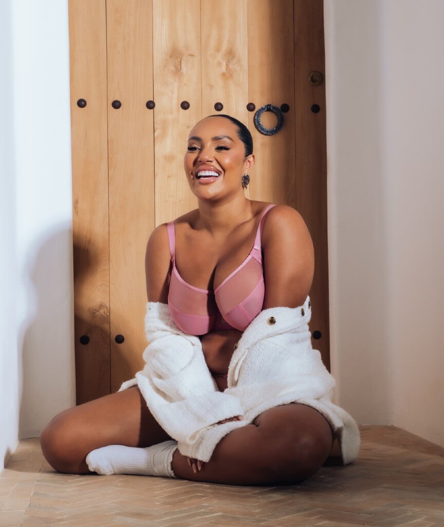 Curvy Kate Victory Balcony Bra - Rose Pink